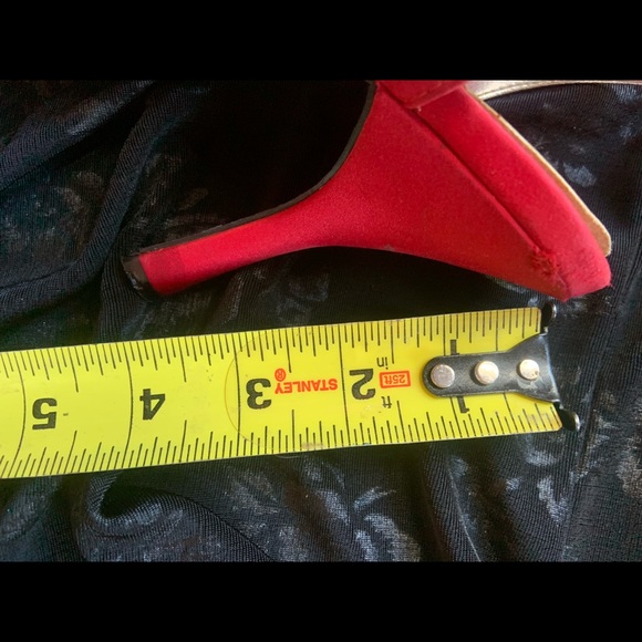 STYLE & CO. red ribbon 👠 heels - Picture 10 of 14